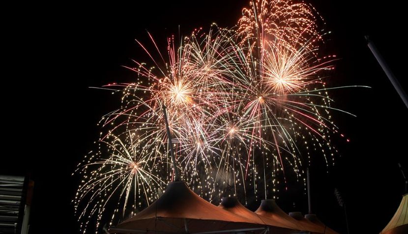 Utilita Bowl fireworks